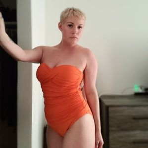 Orange one piece
